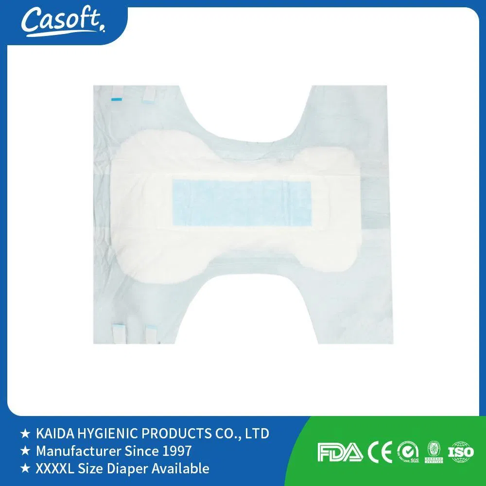 Free Samples Casoft Unisex Disposable Adult Diaper with Tabs Moderate Absorbency Incontinence Adult Diaper for Russia/USA/Australia/Brazil