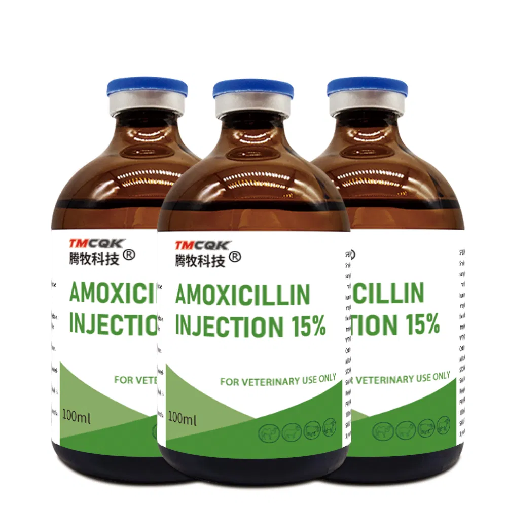 Veterinary Medicine Long-Acting Amoxicillin Injection Pig Cattle Sheep Postpartum Antibacterial Anti-Inflammatory Health Care