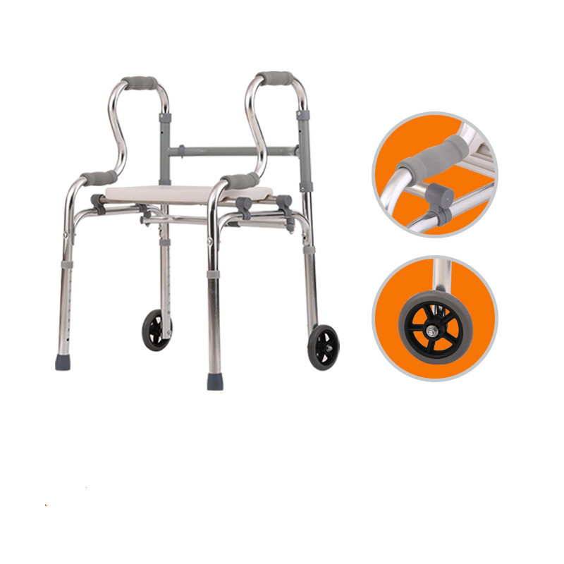 Lightweight and Low-Cost Orthopedic Stable Adult Walking Walker Aid for Adults