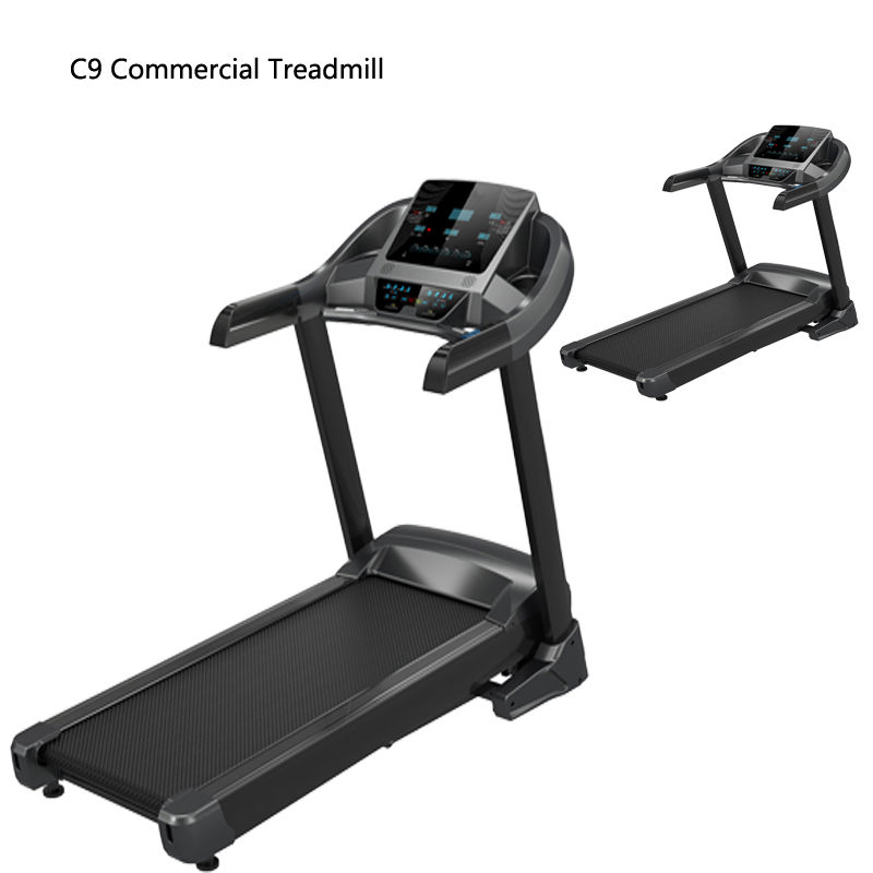 C9 Commercial Treadmill Wholesale Dual Motor Gym Treadmill Fitness Running Exercise Rehabilitation Exercise Trainer Professional Fitness Equipment