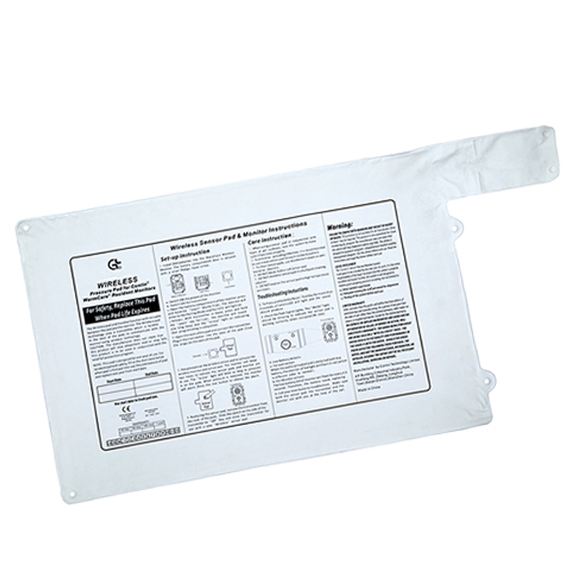 Best Weight-Sensing Fall Management White Wireless Bed Sensor Pad for Hospital