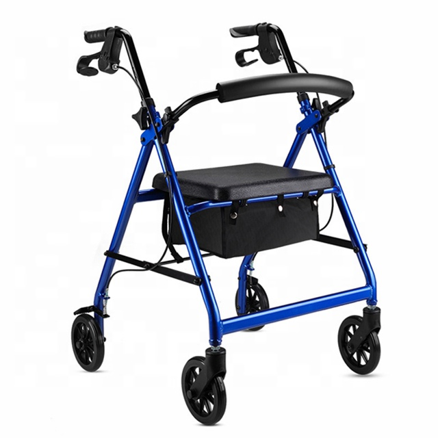 Sturdy Walking Aids with Aluminum Alloy Frame, 110 Kg Load
