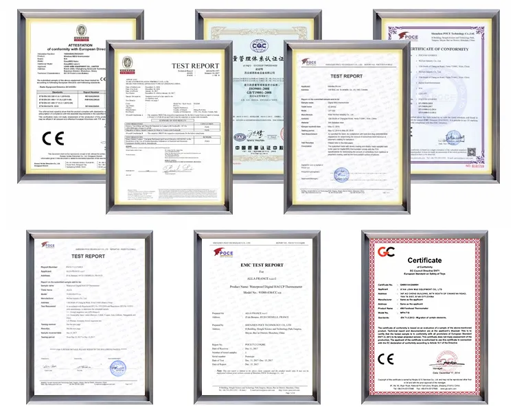 Certificates