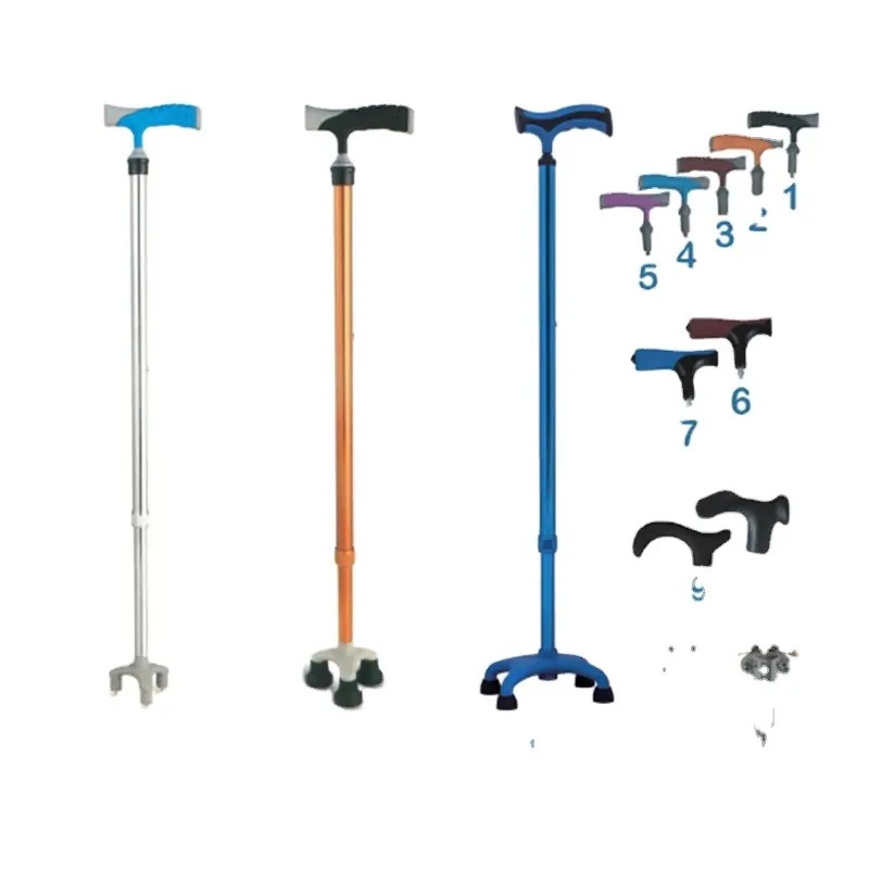 Aluminum Walking Stick, Cane, Crutch with Seat