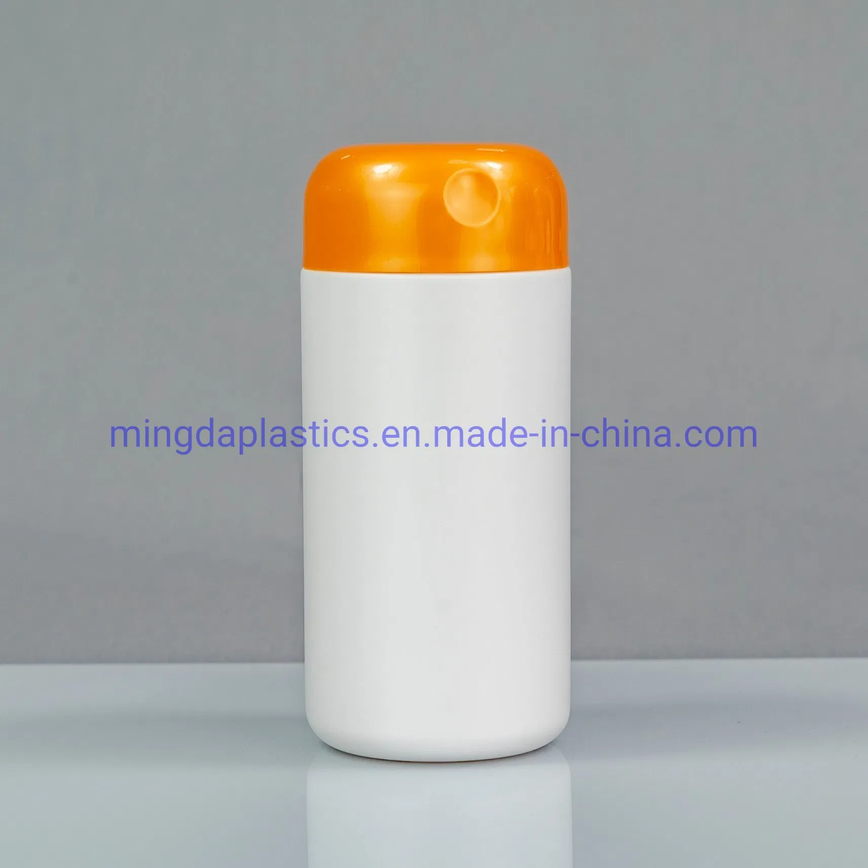 210ml Double Cap Colorful HDPE Pharmacy /Nutrition Packaging Plastic Bottle