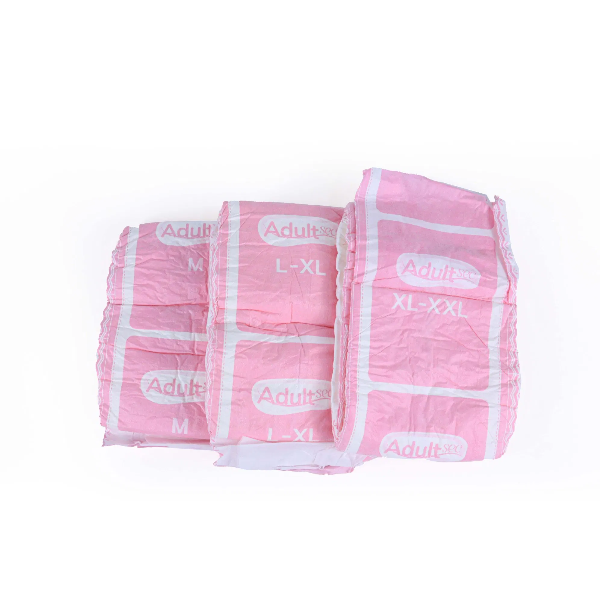 Adultsec Private Label Factory Hospital Disposable High Absorbency Breathable Thick Adult Diapers