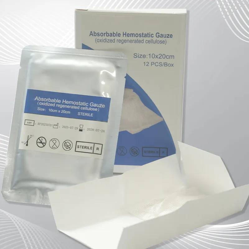 Hemostatic Absorbable Gauze 2