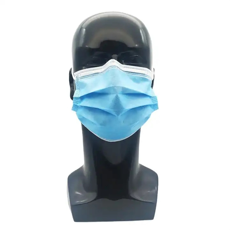 Disposable Black Color 3 Layer Earloop Protective Non Medical Face Mask