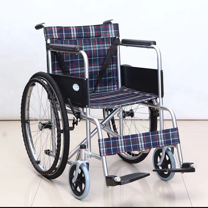 ODM/OEM Durable Comfortable Solid Manual Folding Wheelchair for Clinics