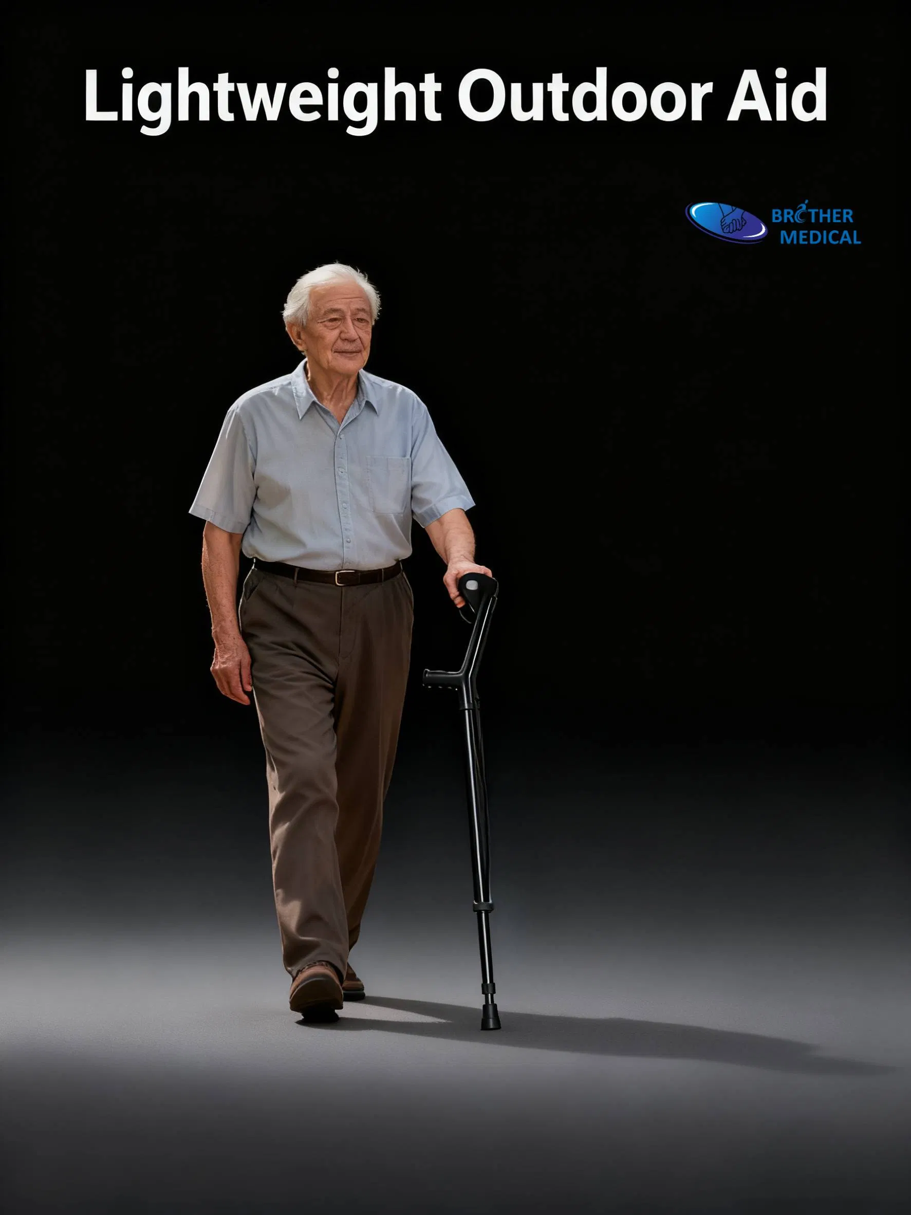 Aluminum Elbow Crutch Baston De Codo De Aluminio