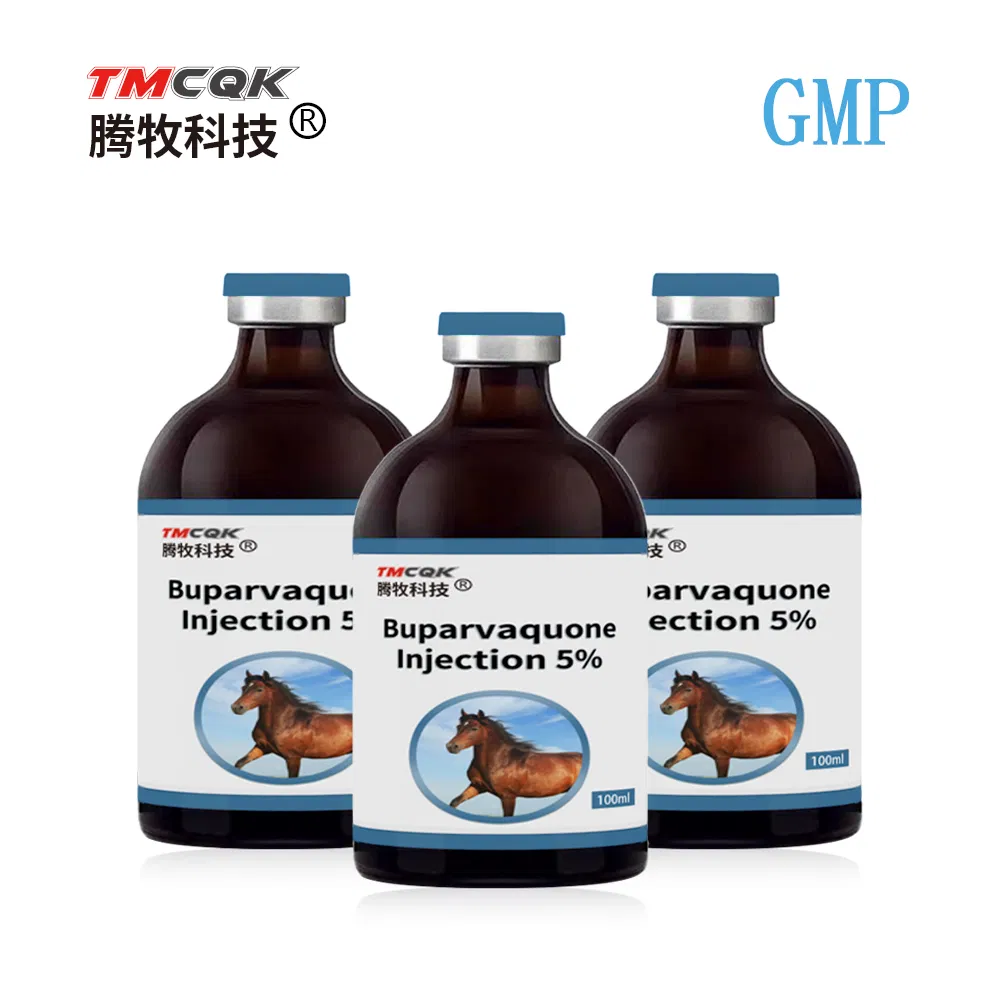 High Quality Veterinary Anthelmintic Buparvaquone Injection 5% Is Used to Deworm Livestock Animals Internal and External Parasites