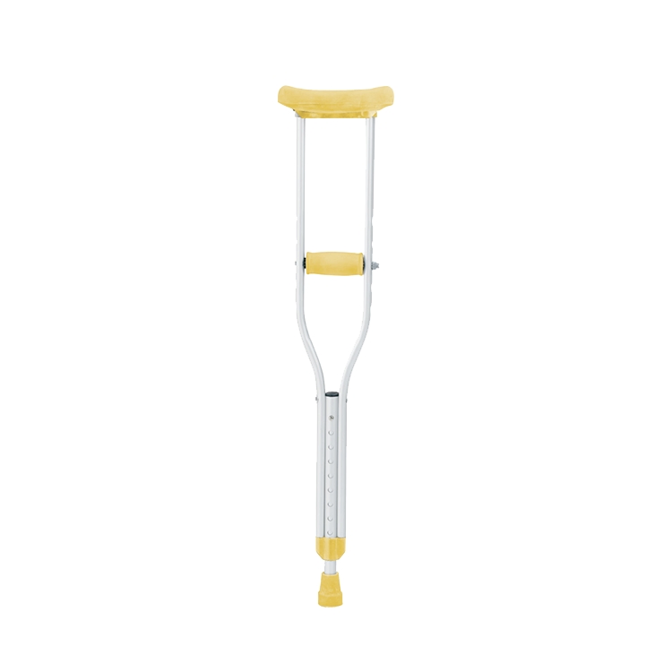 Rollator Walker Underarm Crutch Basic Adjustable Adult Hospital Aluminum Walking Stick