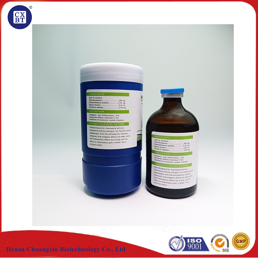 Veterinary Phenylbutazone 20% Injection Special for Horse Racing