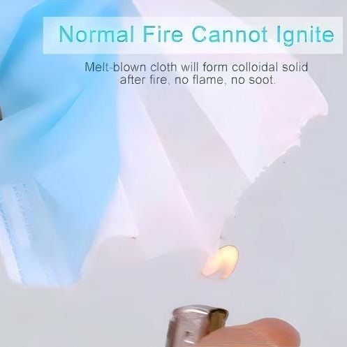 Adult Disposable Face Mask-Must-Have Travel Essentials, 50-Piece Pack with Individual Wrapping, 4-Layer Protective Design, Disposable Safety Face Coverings