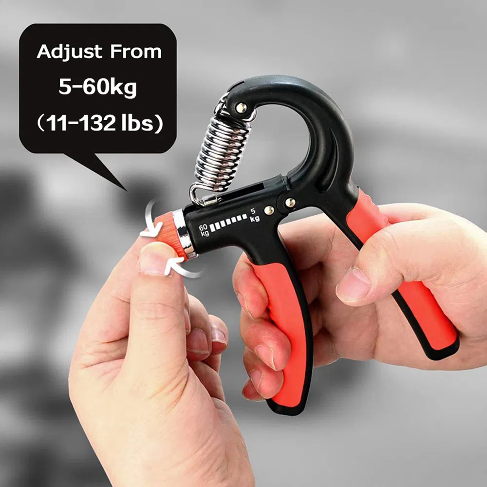 R Shaped Spring Grip Professional Wrist Strength Arm Muscle Finger Rehabilitation Training Exercise Fitness Equipment