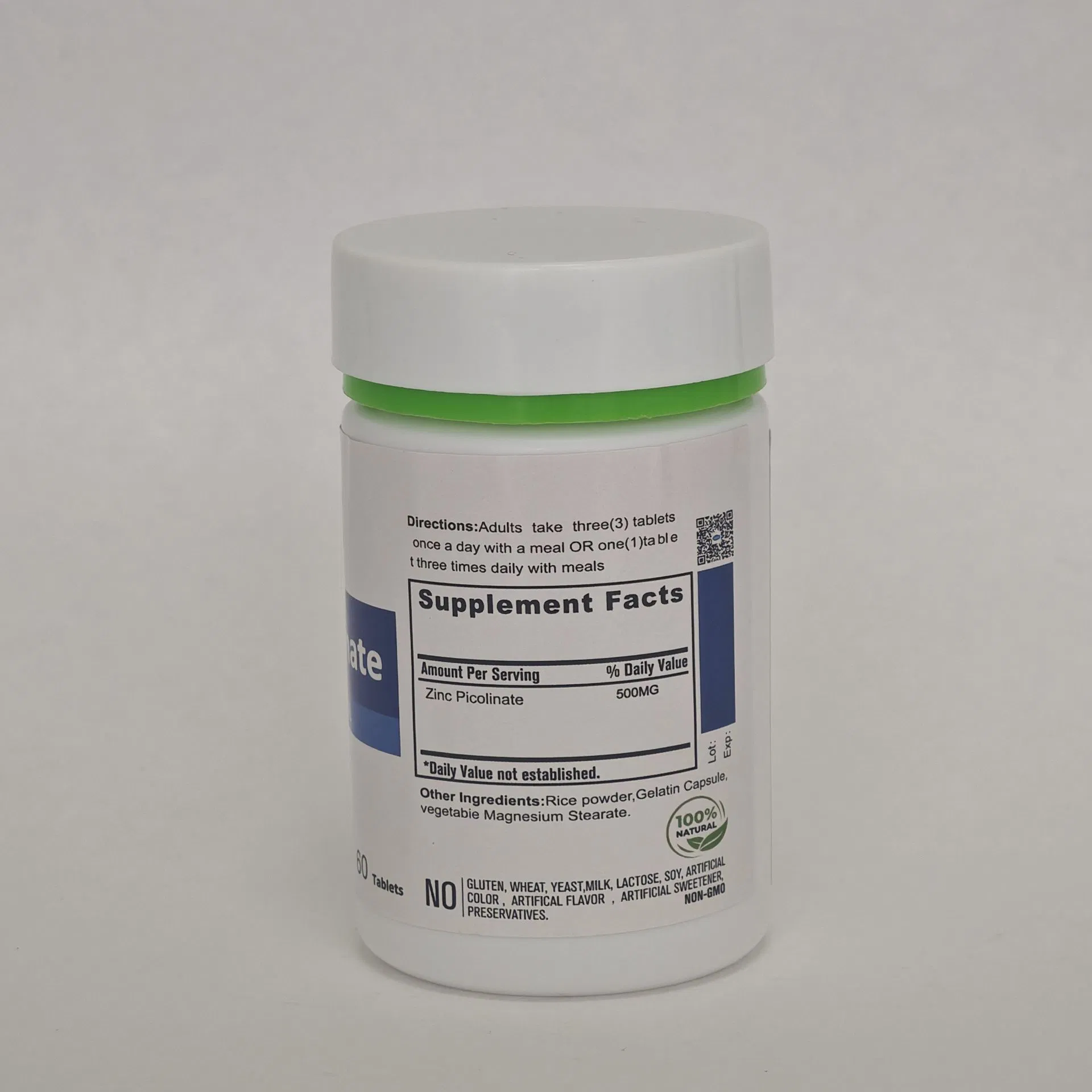 Premium Zinc Picolinate Tablets Supplement for Enhanced Immune Support