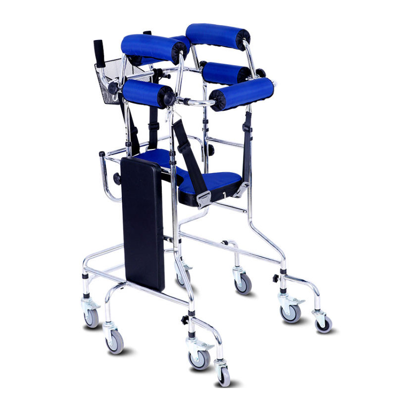 Comfortable Lightweight CE Certified Children's Walker Rollator Easy Walking Aids for Disabled Kids Rehabilitation Therapy