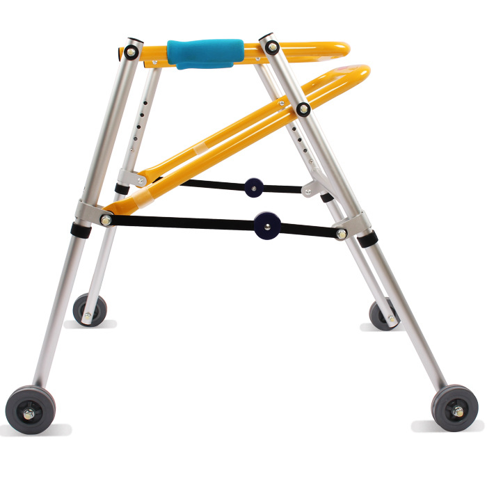 High Quality Children's Medical Equipment Aluminum Frame Rollator Walker Adjustable Aluminium Walking Aids