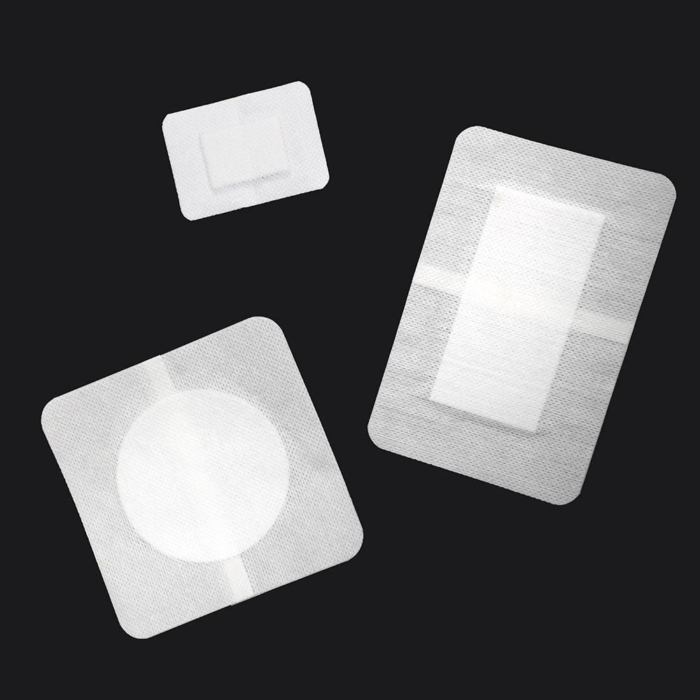 Surgical Medical Adhesive Disposable Non Woven Plaster PU Medical Wound Dressing with CE for Minor Burn/Grazes/Minor Cuts