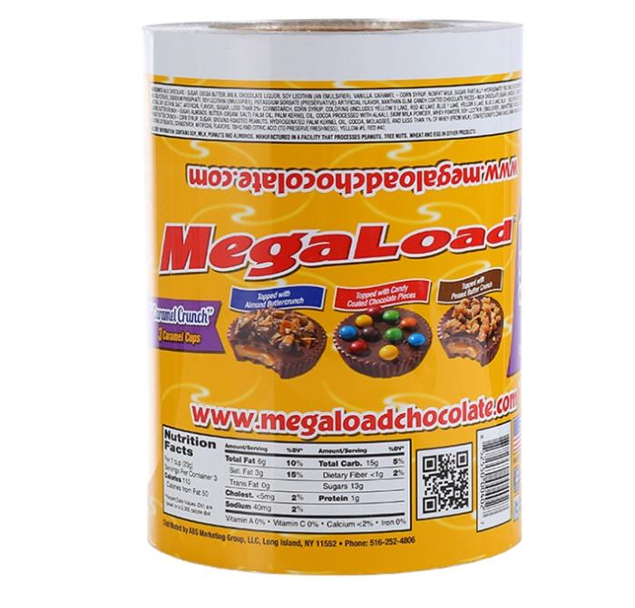 Custom Printed Plastic Aluminum Foil Jumbo Roll Laminated Food Pharmacy Packaging Roll Film for Cosmetics Packaging Plastic Packing Film