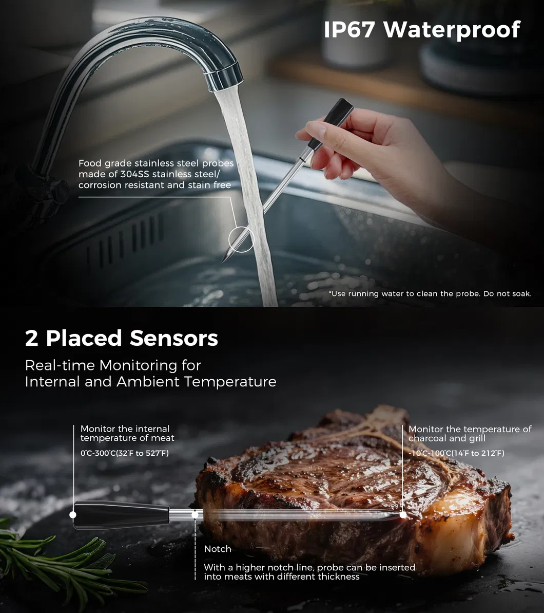 Smart Bluetooth Thermometer