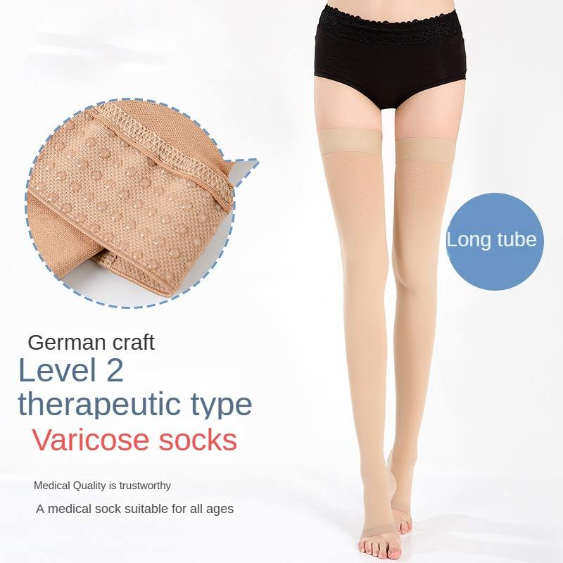 Varicose Veins Elastic Stockings for Women and Men Medical Compression Pressure to Prevent Blood Clots