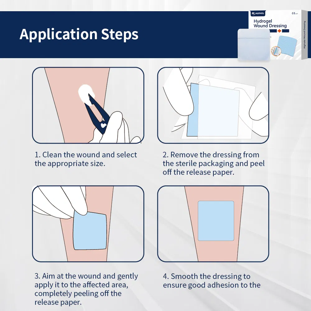 OEM ODM Hydrogel Dressing Custom Size for Medical Institution