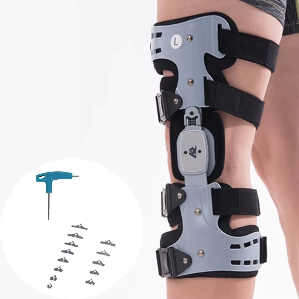Best Quality Strong Adjustable Orthopedic Braces Medical Knee Orthosis Brace for OA Osteoarthritis Knee Support Brace