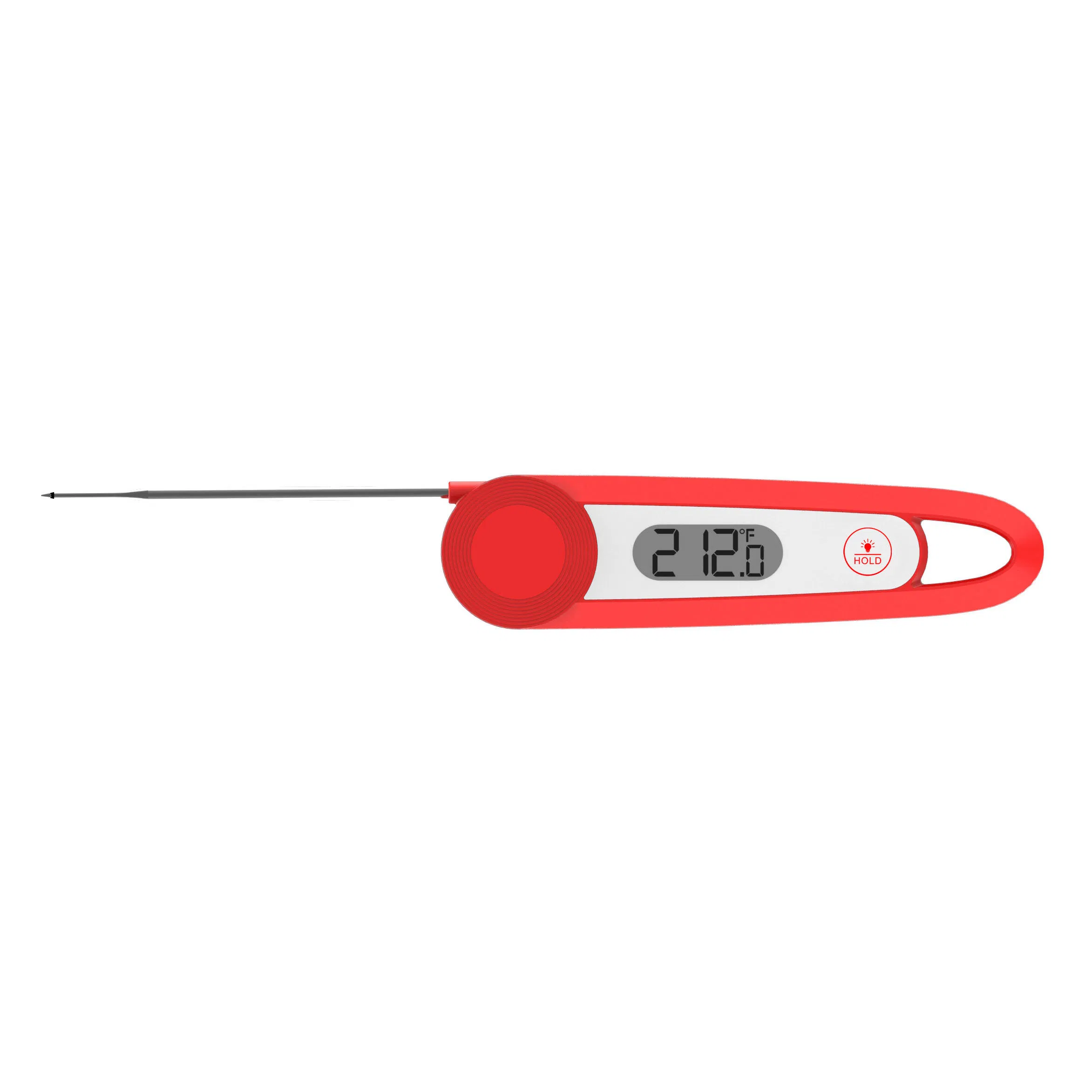 Instant Read Thermometer with Backlit Display for Easy Use