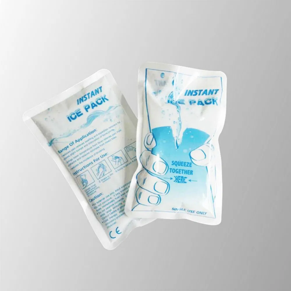 Disposable Fast-Cooling Plastic Ice Pack Instant Ice Pack for Sport Injury