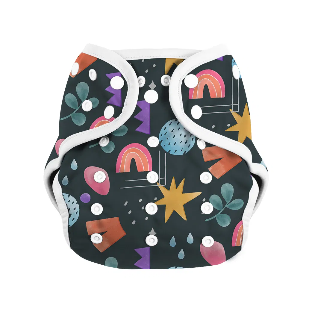 Reusable Baby Cute Pants Cloth Diaper Washable Baby Cloth Cover Diapers Adjustable Reusable Washable Wholesale Soft Care Diapers