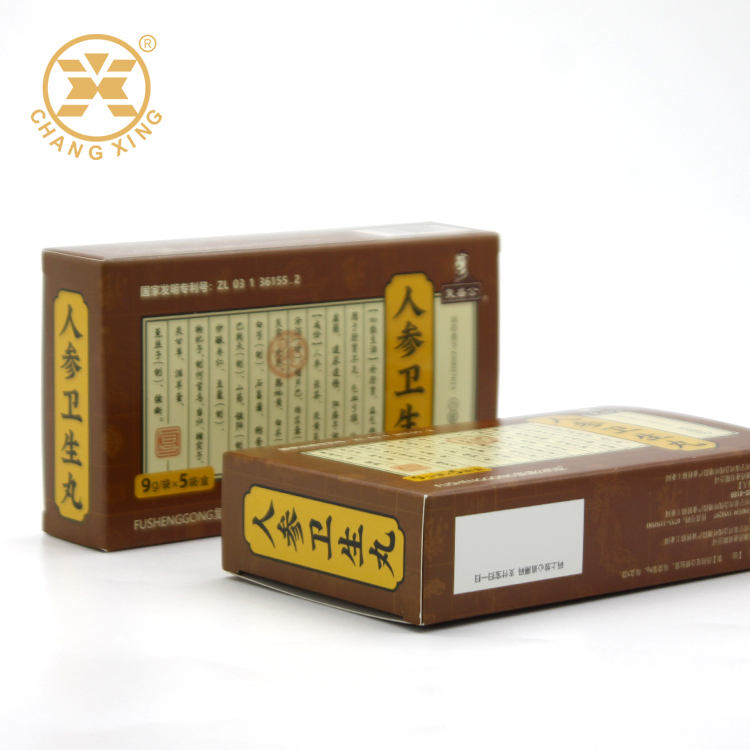 Eco Friendly Paper Cardboard Packaging Box for Tea/Herbs/Coffee Packaging