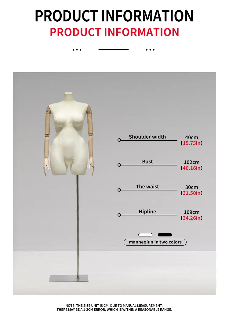 Hot Selling Plus Size Women Mannequin Detail 5