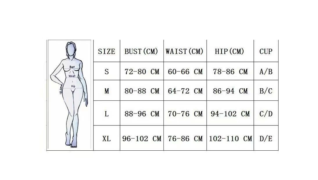 Ladies' Stylish 2-Piece Set Mature Skimpy Bikini Bra Swimwear with Ruffles Front Logo Beach Pool Fashion