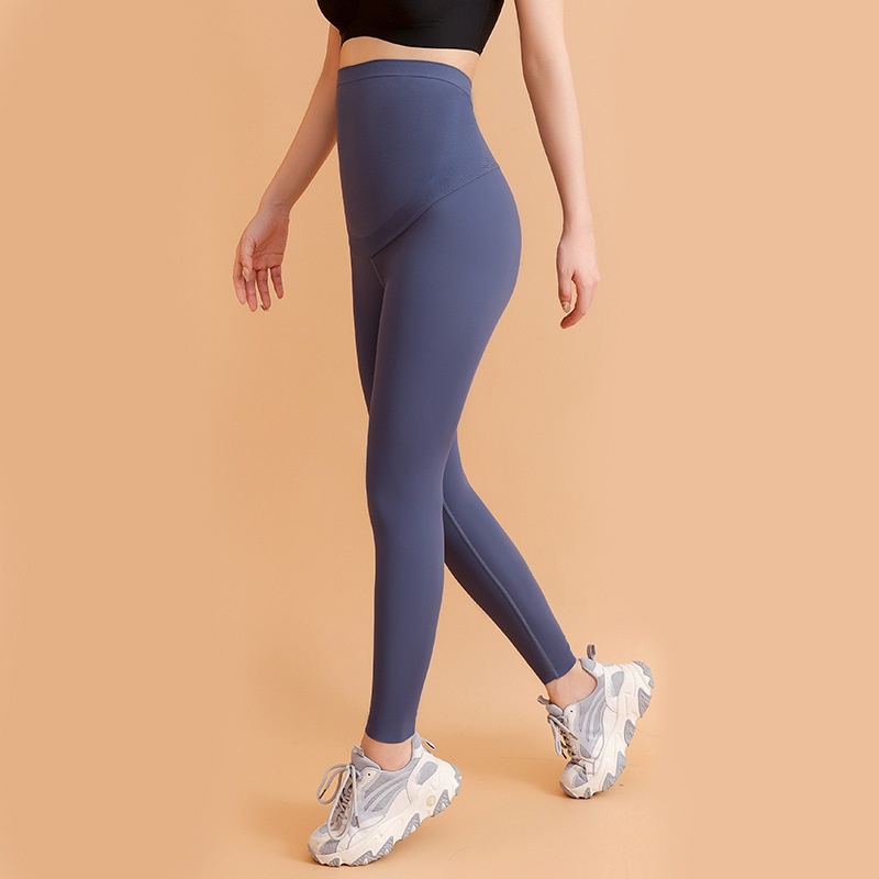 Maternity Yoga Pants High Waist Belly Support Trousers Pregnant Women Bottoming Sports Maternity Wear