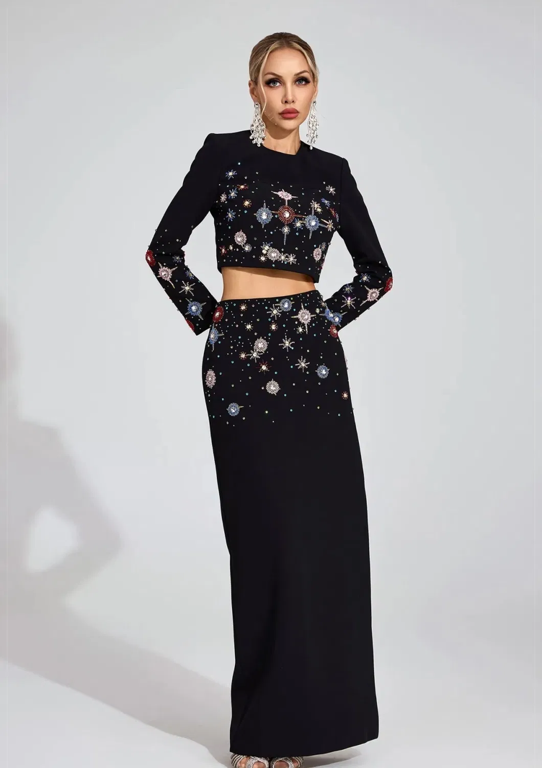 Premium Ready-to-Wear Collection: High Waist Sexy Fashion Dress with Split Dress for Woman Elegant Evening Party Dress
