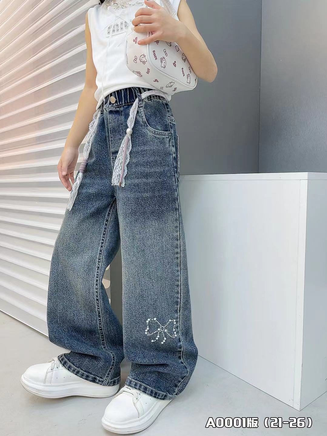 Vibrant Sweetie's Denim Wardrobe | Versatile Girls' Jeans, Trendy &amp; Cute For Outings | For A Happy Four-Season Wardrobe