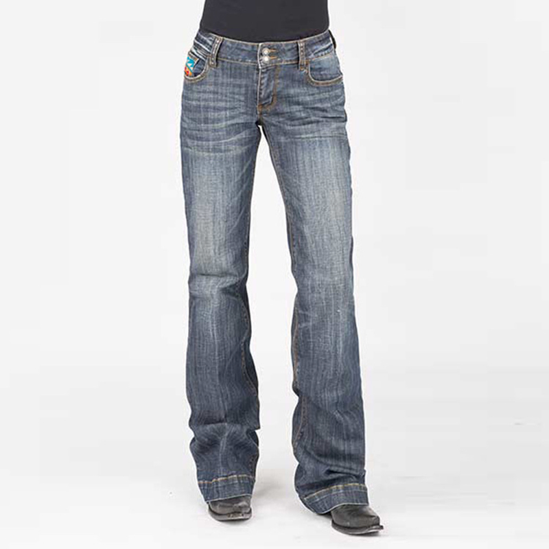 High Waist Fashion Custom in Plus Size Jeans for Women