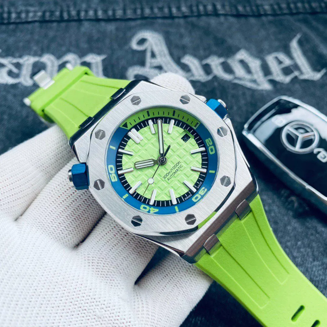 Stunning Blue Dial Watch Accents Luxury Copy for Evening Wear