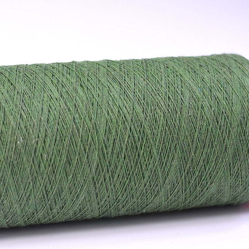 Ultra - Soft Recycled Cotton Yarn 20 S Ideal for Creating Elegant Scarves Shawls and High - End Evening Wear with a Smooth and Luxurious Feel