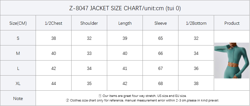 Size Chart 2