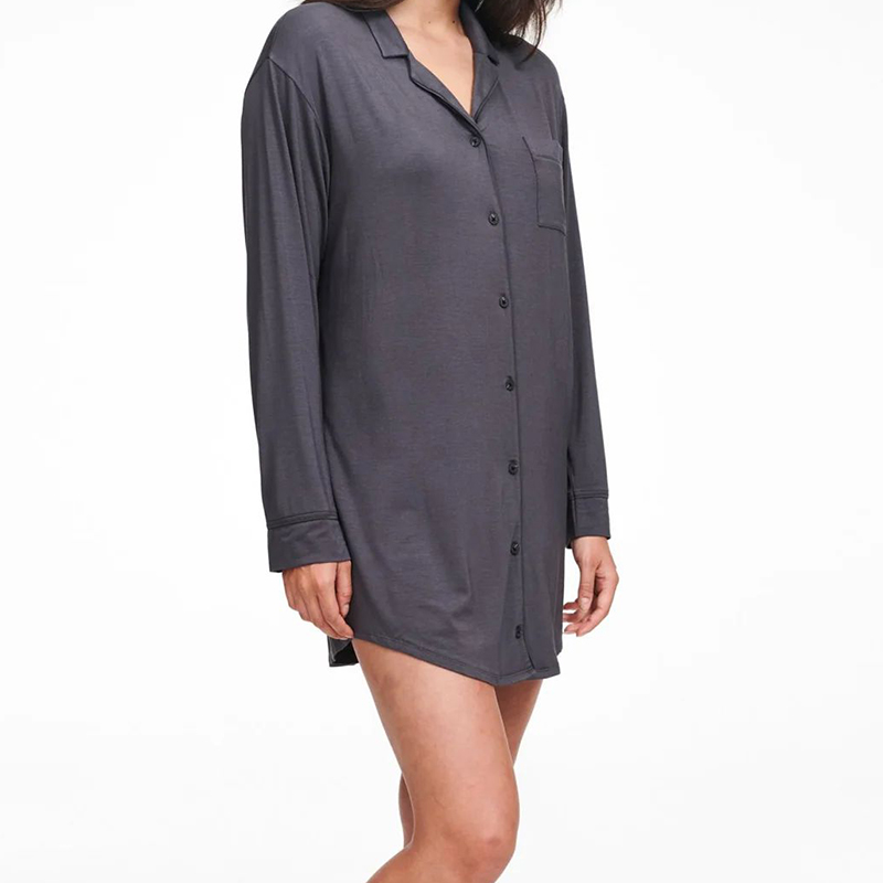 Wholesale Custom Made Women Sleepwear Pajamas Shirt Nightgown Women's Loose and Comfortable Maternity Wear