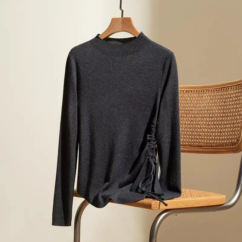 Women's Pullover Sweater Premium 100% Wool Knitting Wear