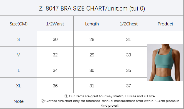 Size Chart 1