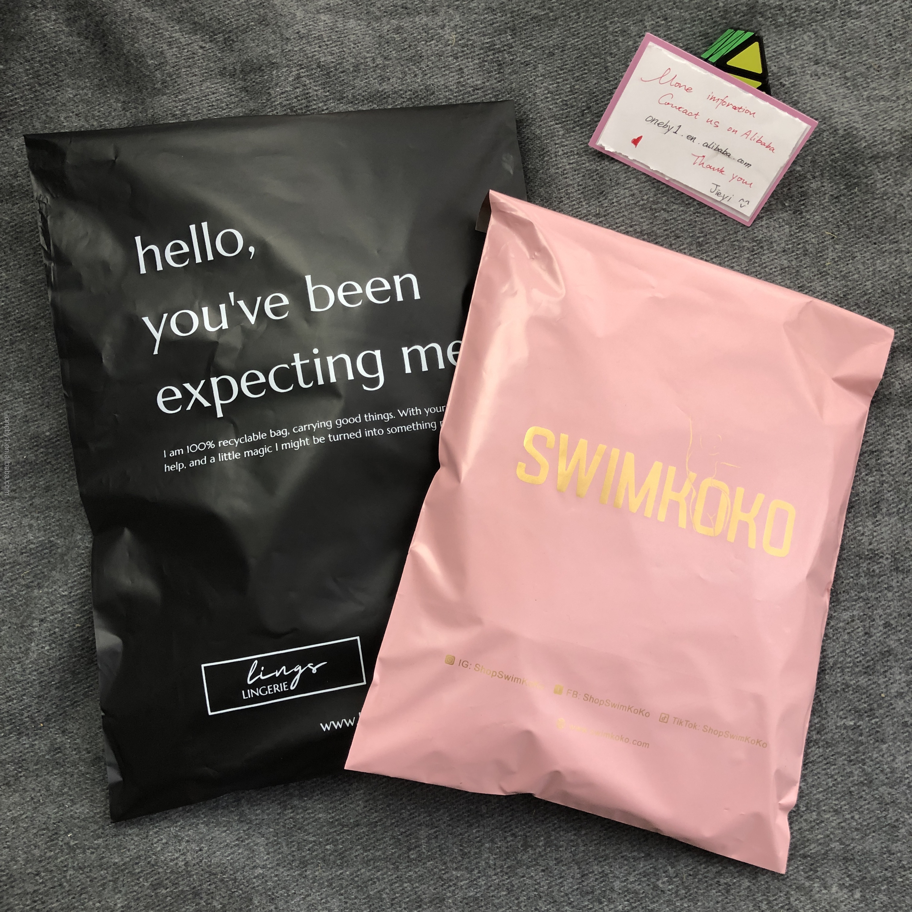 Printable LOGO, Minimum Order Quantity 100 Pieces Clothing Online Express Bag, Customizable Size,