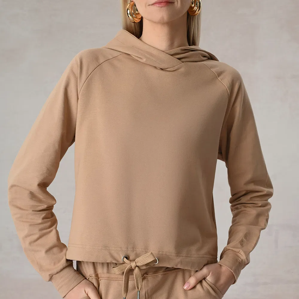 Customized High Quality Cotton Pullover Hoodie Custom Logo Women Hoodie Streetwear