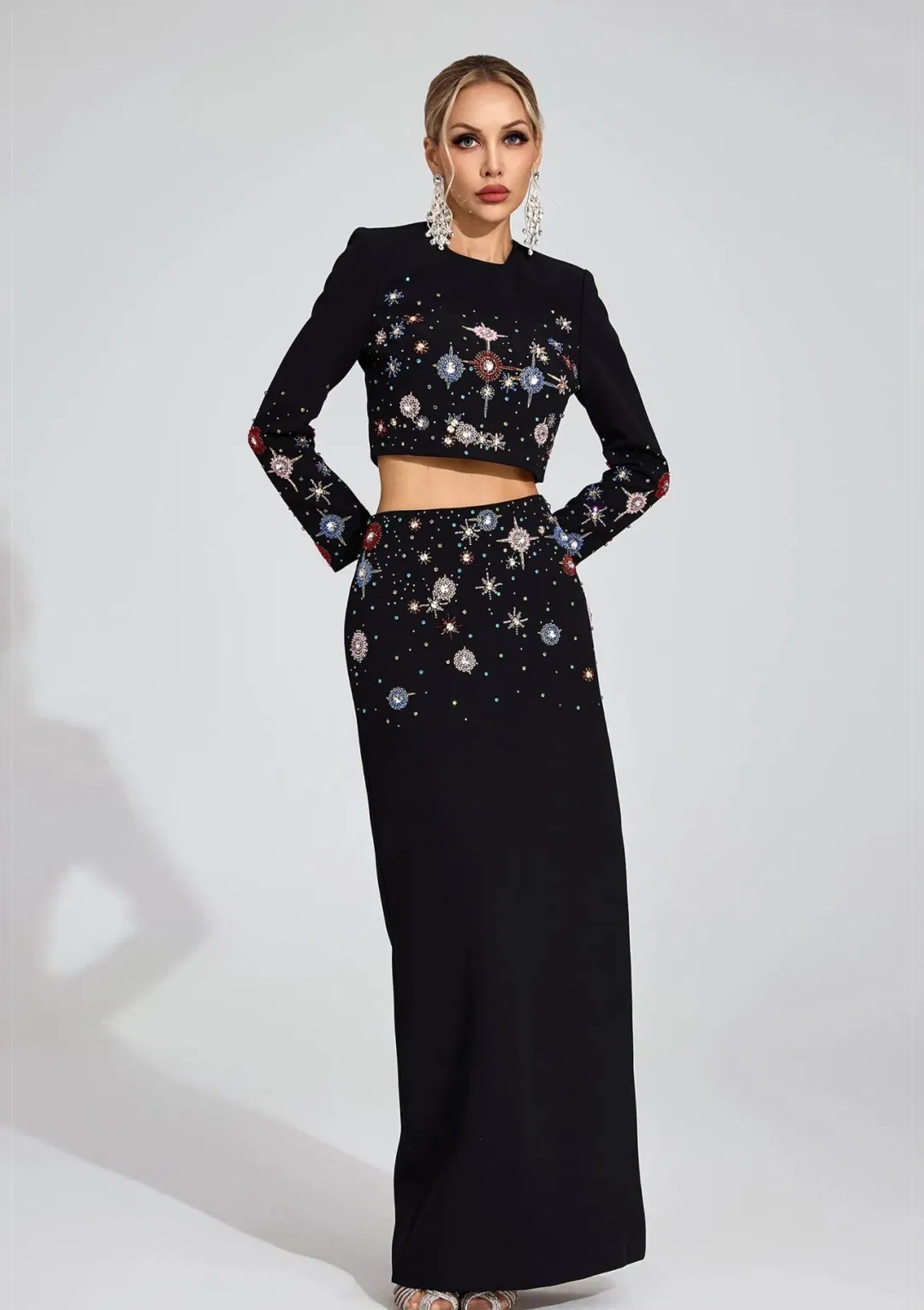 Premium Ready-to-Wear Collection: High Waist Sexy Fashion Dress with Split Dress for Woman Elegant Evening Party Dress