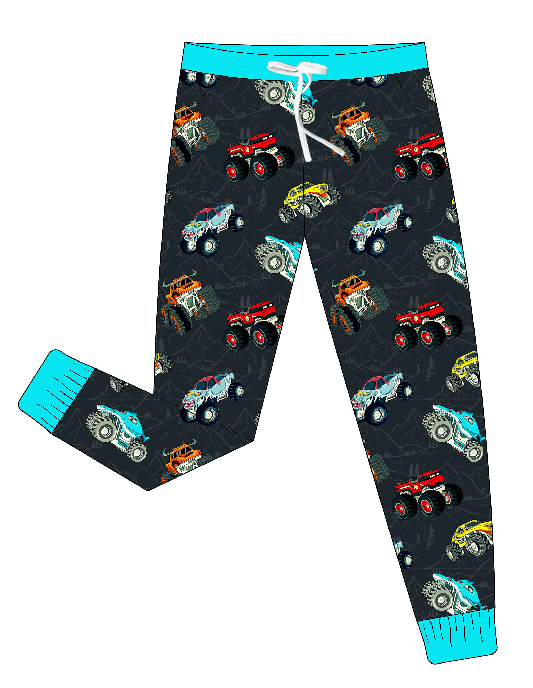 RTS Adult Mom Women's Bamboo Jogger Breathable Mid-Waist Pocket Pants Paired with Western Printed High Elasticity ODM Supply