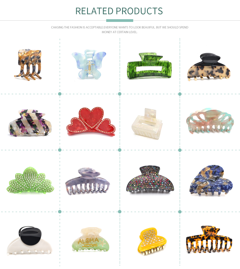 Aesthetic New Style Cherry Blossom Claw Clip for Women High Quality Acetate Flower Sakura Hair Clips En Gros Pince Cheveux Fleur