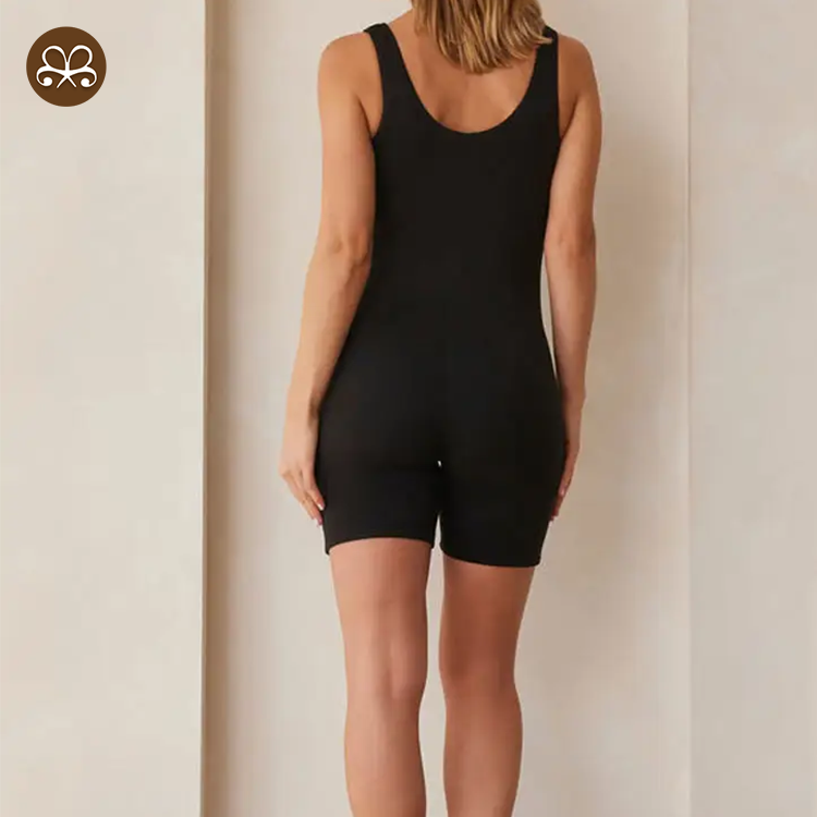 Custom logo Women's Maternity Bodysuit Fitness Wears Tight Fit Shorts Yoga Wear One Piece Jumpsuit